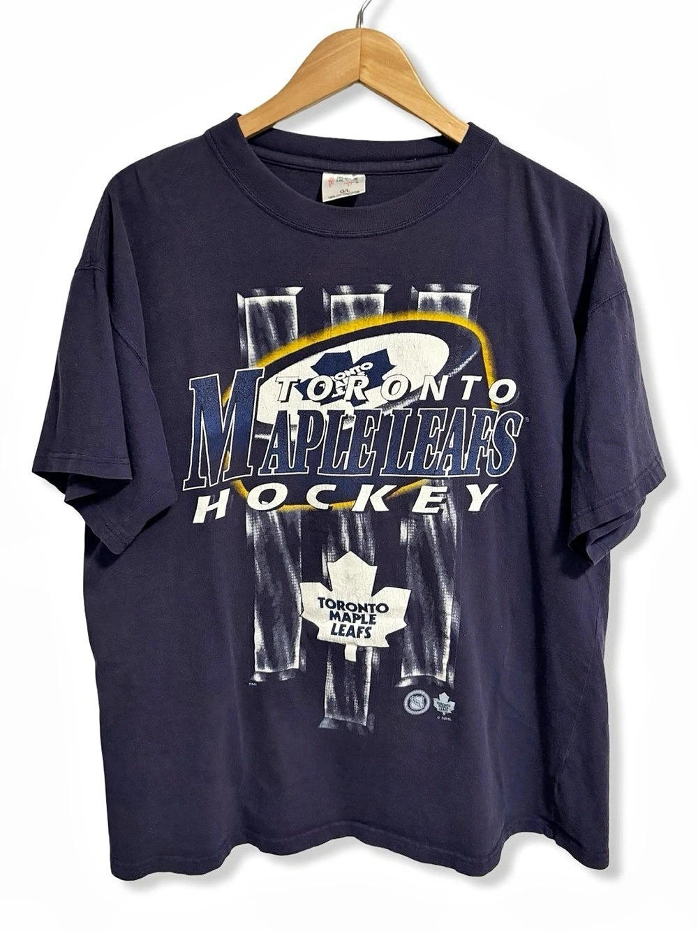 Vintage 90s  Toronto Maple Leafs Hockey T-Shirt